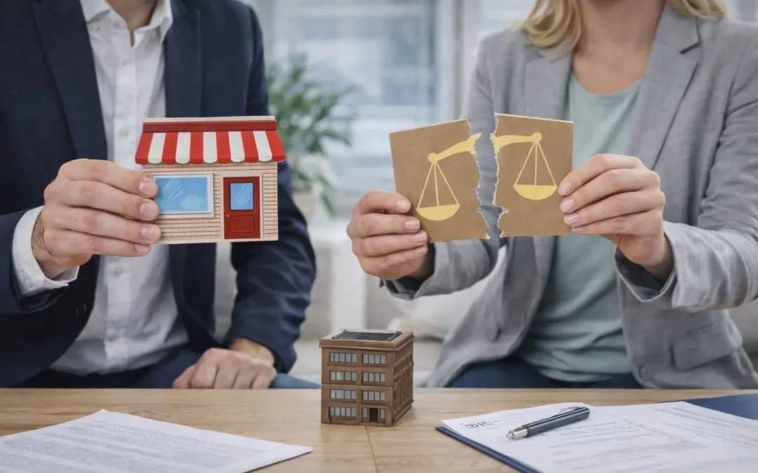 Liquidation de Communauté et Entreprise : Comment Partager votre Société ou Fonds de Commerce ?