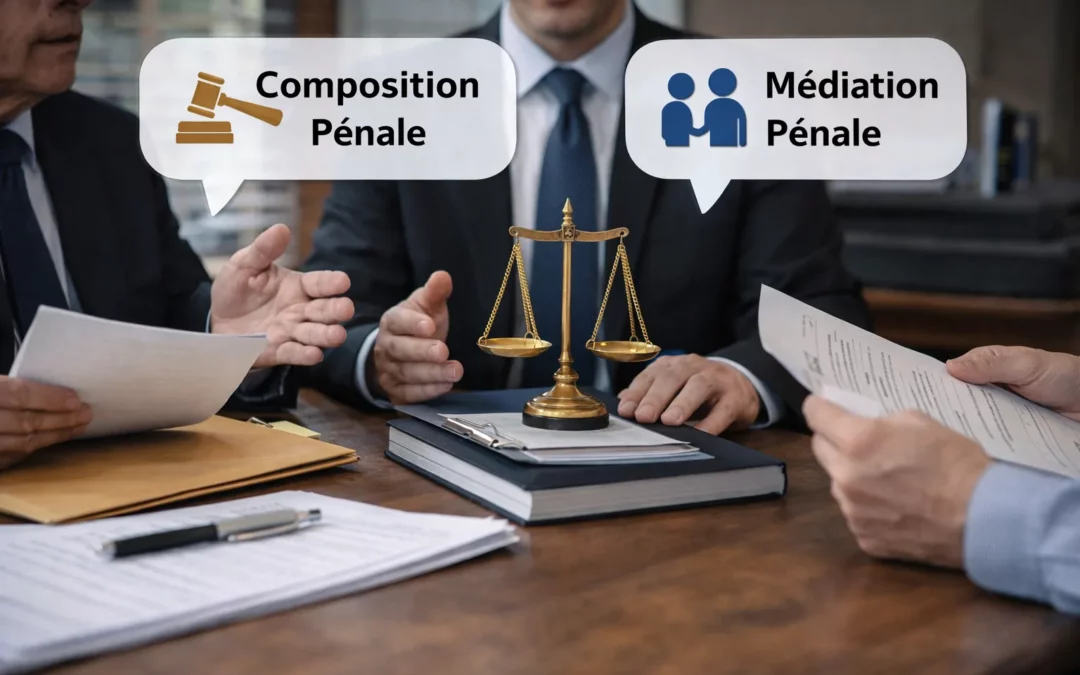 Composition pénale, médiation pénale : les alternatives au procès